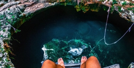 The cenotes in Yucatan