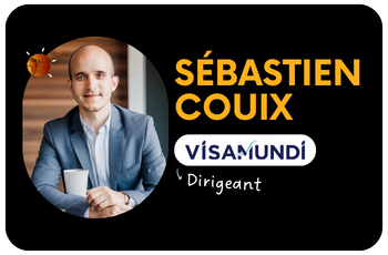 Sébastien Couix, dirigeant de Visamundi
