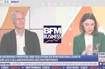 Gaël Brisson : La solution d'expatriation courte pour les collaborateurs en entreprise - BFM TV
