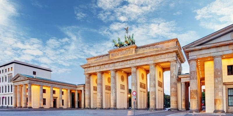 Porte de Brandebourg à Berlin 