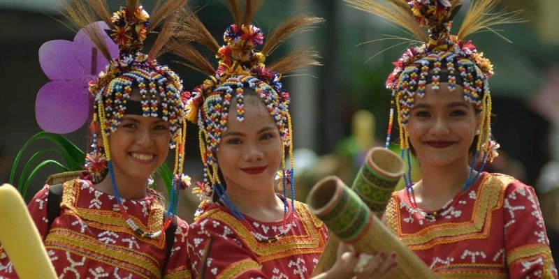 Fête traditionnelle aux Philippines 