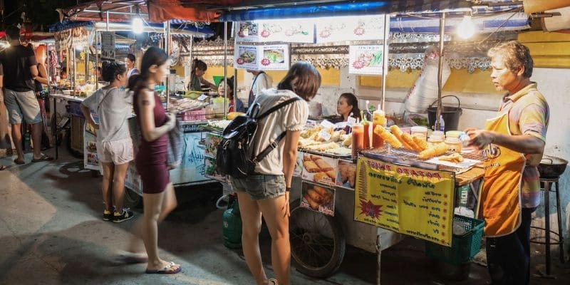 marché de rue philippin 