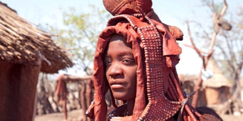 Village traditionnel Namibie 